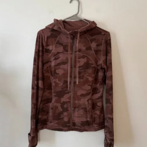 Lululemon Hooded Define Jacket *Nulu in Heritage 365 Camo Roasted Brown Multi - Picture 1 of 7